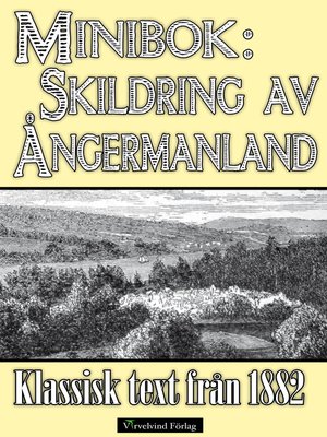 cover image of Minibok: Skildring av Ångermanland år 1882